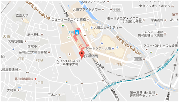 大崎駅西口バスターミナル