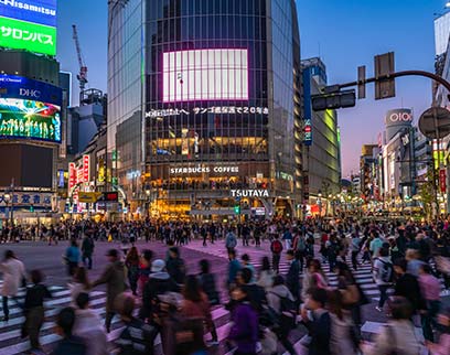 渋谷スクランブル交差点