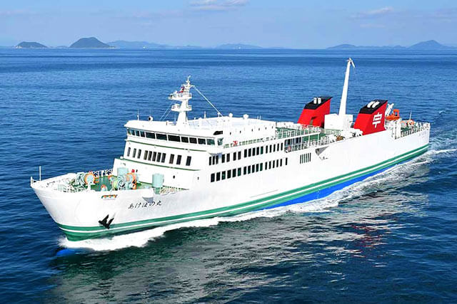 宇和島運輸株式会社 船体外観