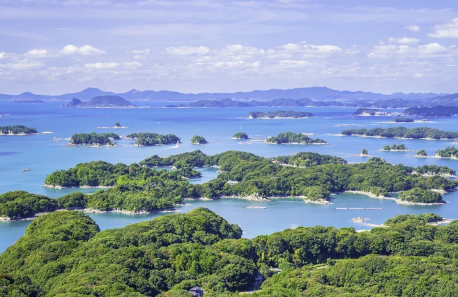 九十九島の遠景