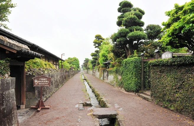 島原の城下町