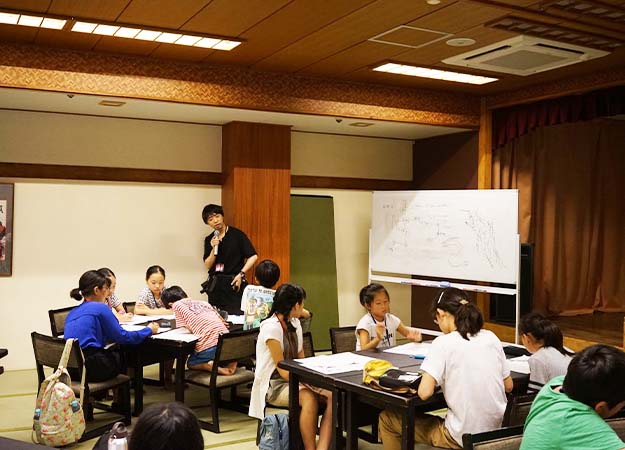 前回、せとうちサマースクール開催時の様子