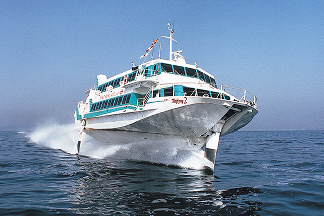 種子屋久高速船株式会社 船体外観