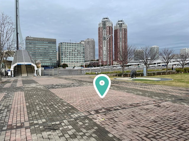 東京テレポート駅 前