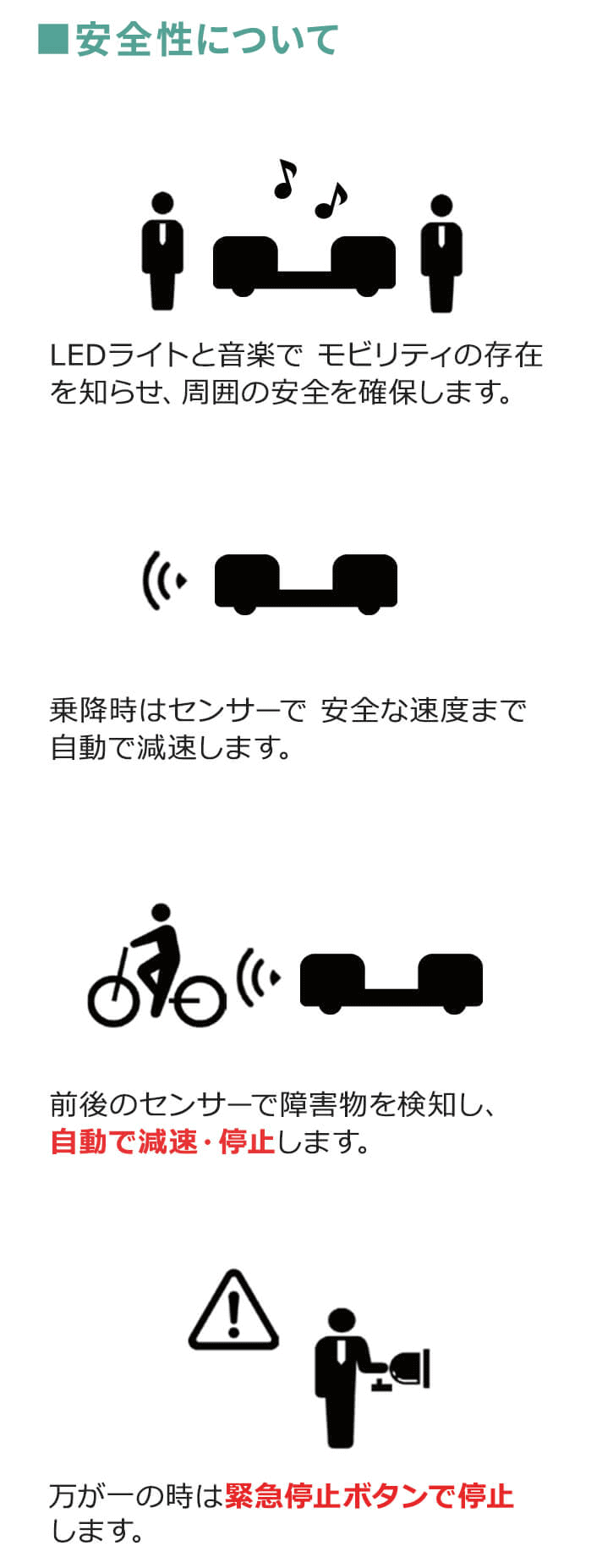 安全性について