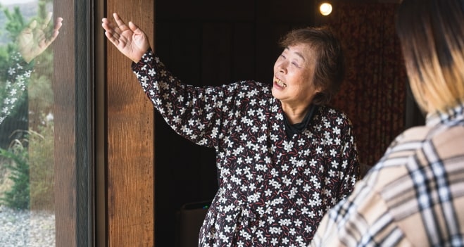 料理旅館「うまし宿とト屋」女将、池田香代子さん