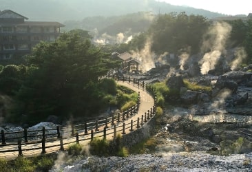 雲仙温泉街