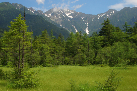 田代湿原・田代池