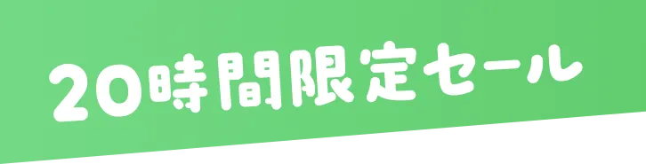 20時間限定セール